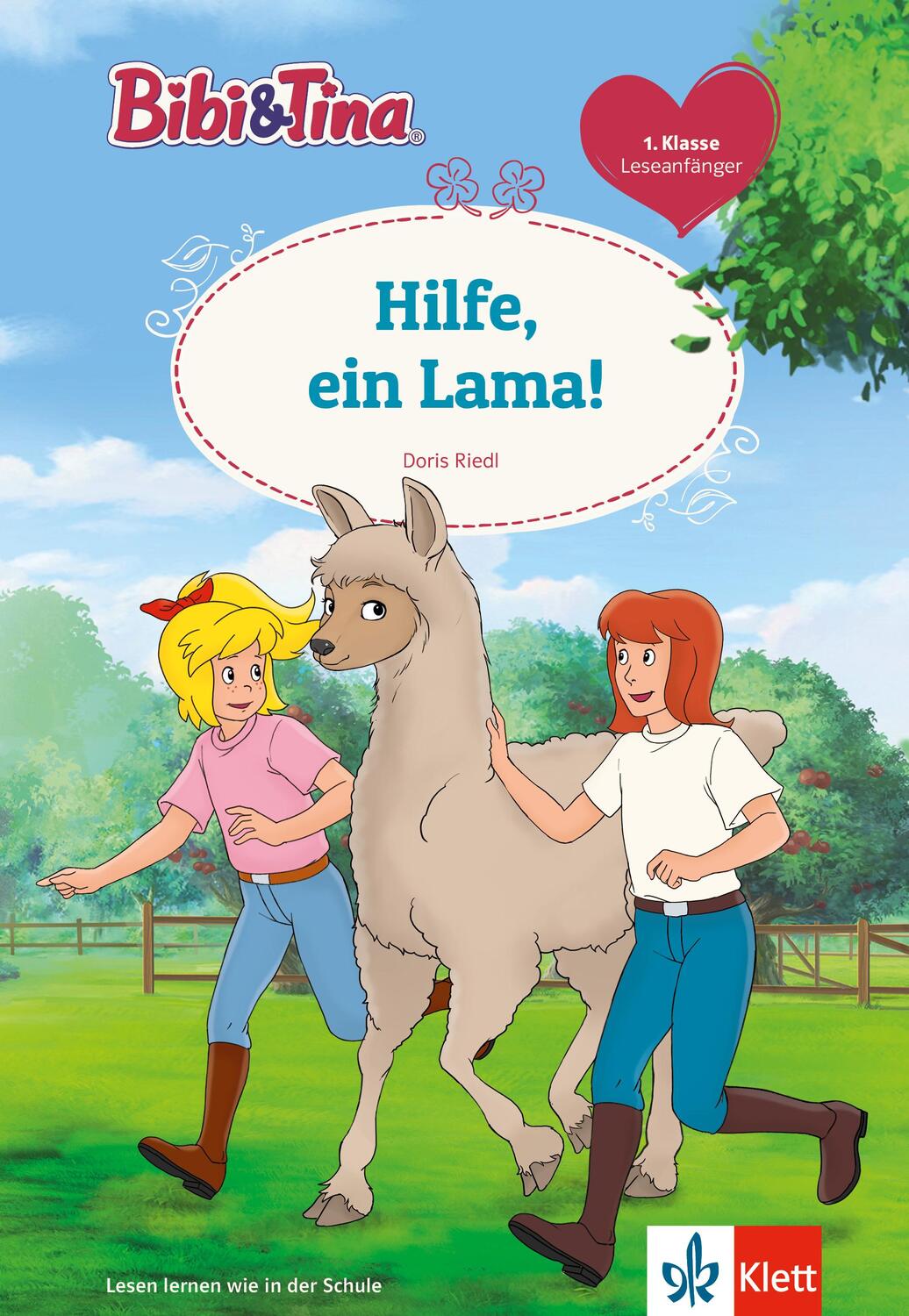 Cover: 9783129496145 | Bibi & Tina: Hilfe, ein Lama! | Leseanfänger 1. Klasse, ab 6 Jahren