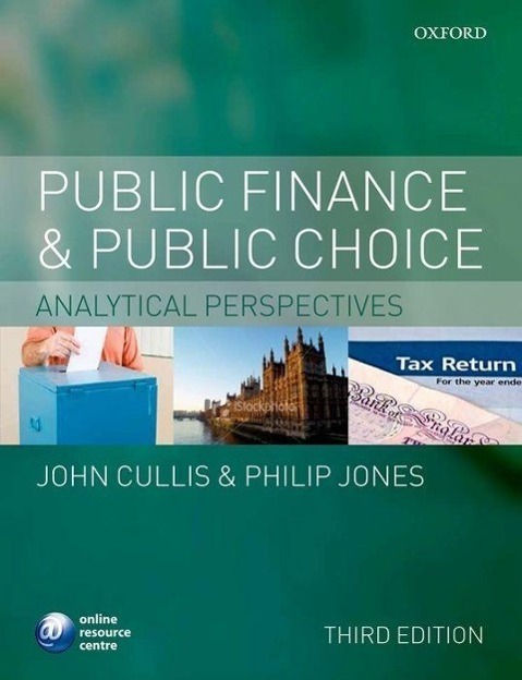 Cover: 9780199234783 | Public Finance and Public Choice | Analytical Perspectives | Buch