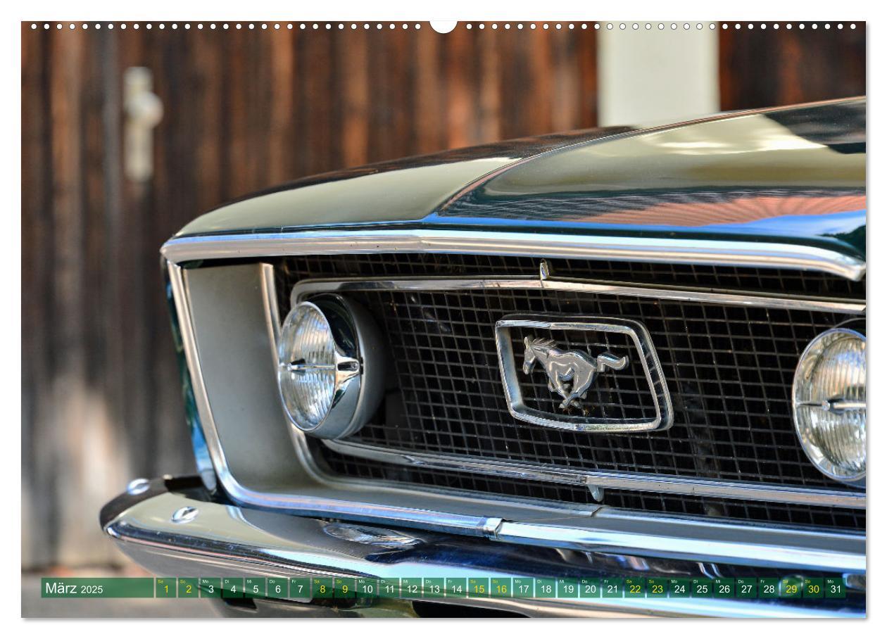 Bild: 9783435028795 | Ein Pony zum verlieben - Ford Mustang 1968 (Wandkalender 2025 DIN...