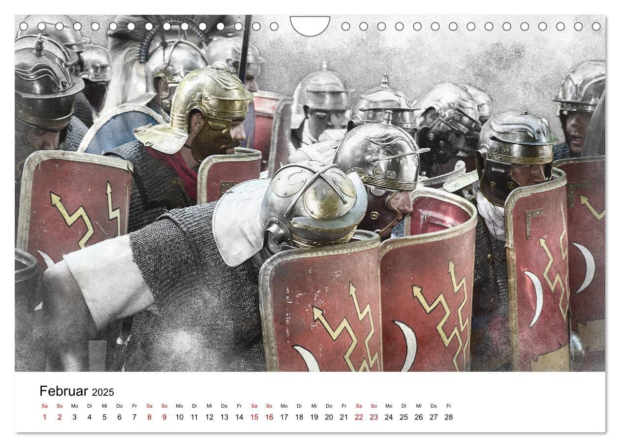 Bild: 9783435303984 | Zur Zeit der römischen Legion (Wandkalender 2025 DIN A4 quer),...