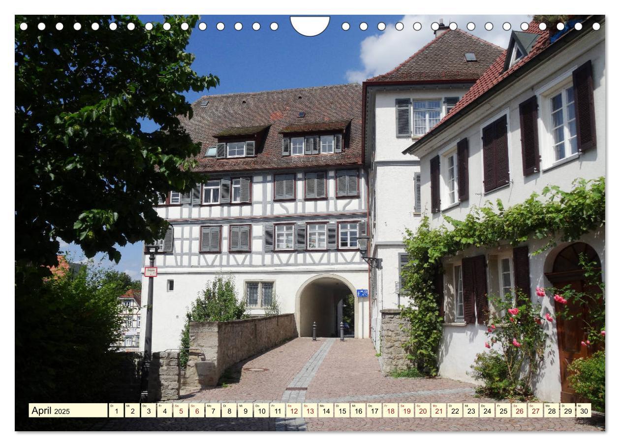 Bild: 9783435441730 | Unterwegs in Backnang (Wandkalender 2025 DIN A4 quer), CALVENDO...