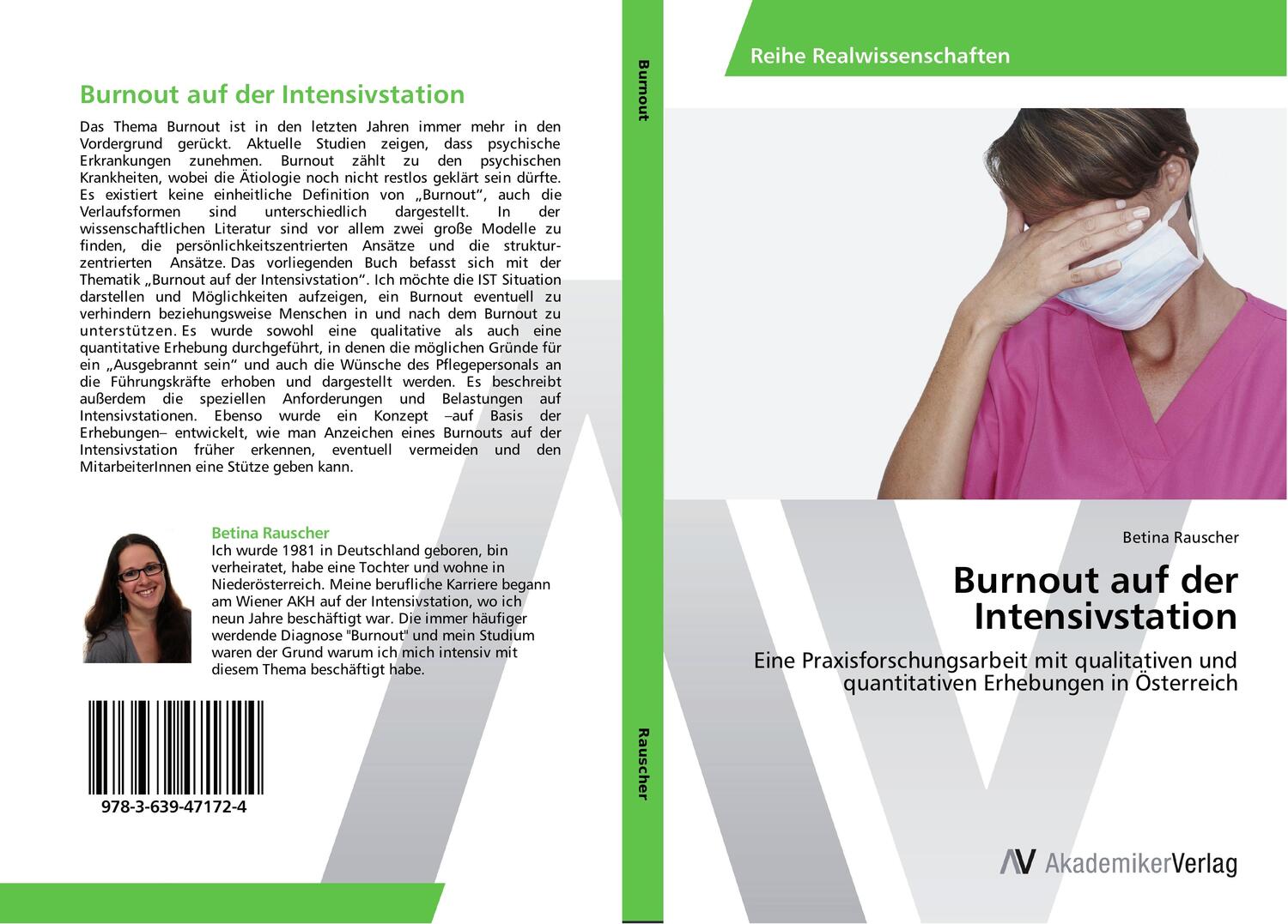 Cover: 9783639471724 | Burnout auf der Intensivstation | Betina Rauscher | Taschenbuch | 2013