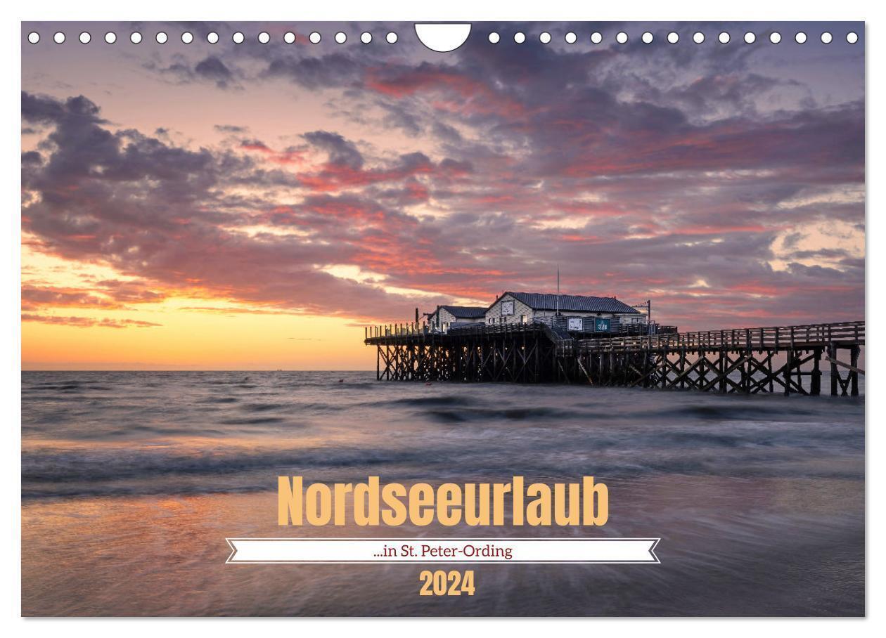 Cover: 9783383732461 | Nordseeurlaub in St. Peter-Ording (Wandkalender 2024 DIN A4 quer),...