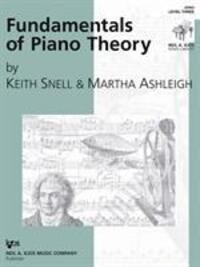 Cover: 9780849762581 | Fundamentals Of Piano Theory | Keith Snell | Buch | Englisch | 1998