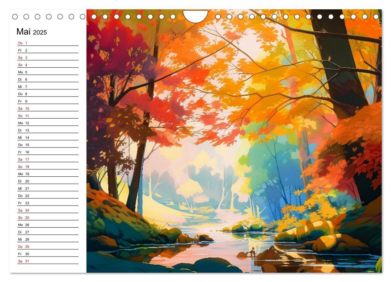 Bild: 9783383866418 | Anime Traumwelten (Wandkalender 2025 DIN A4 quer), CALVENDO...