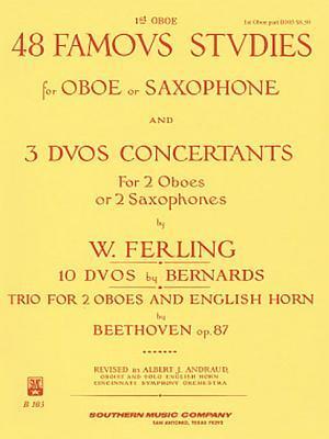 Cover: 9781581060515 | 48 Famous Studies, (1st and 3rd Part): Oboe | Taschenbuch | Buch