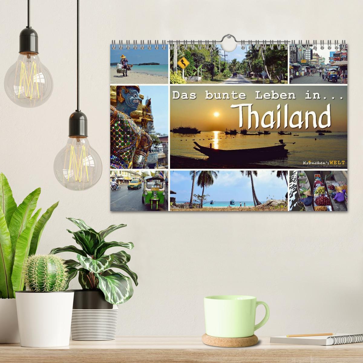 Bild: 9783435670307 | Das bunte Leben in Thailand (Wandkalender 2025 DIN A4 quer),...