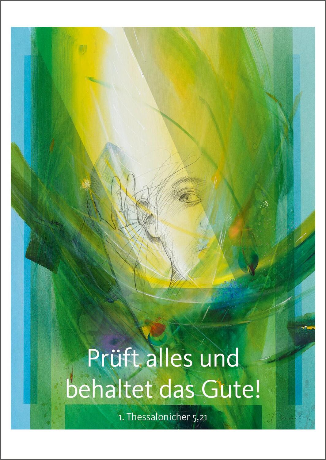 Cover: 4251693903789 | Jahreslosung Münch 2025, Postkarte (10er-Set) | Eberhard Münch | Stück