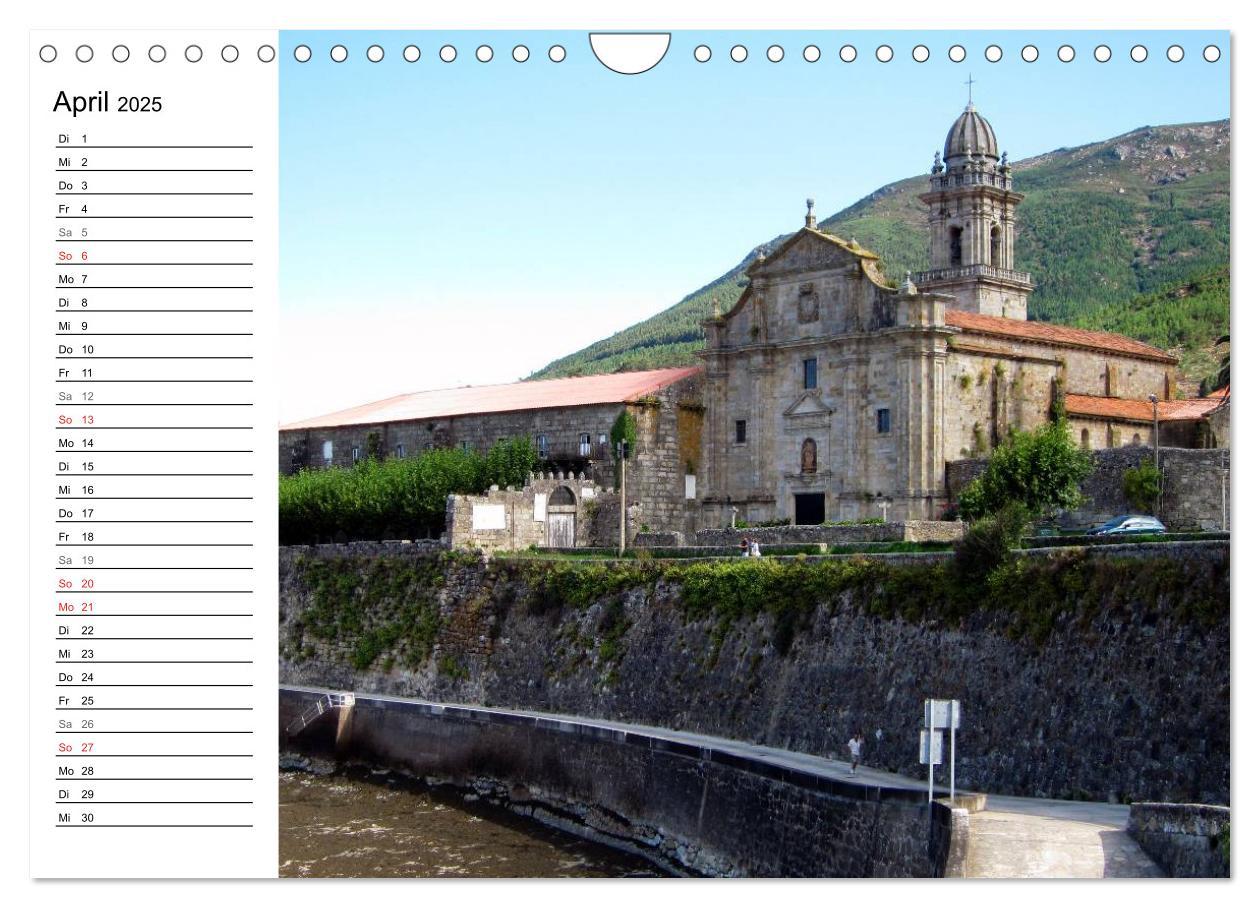 Bild: 9783435520916 | Camino Portugues - Jakobsweg (Wandkalender 2025 DIN A4 quer),...