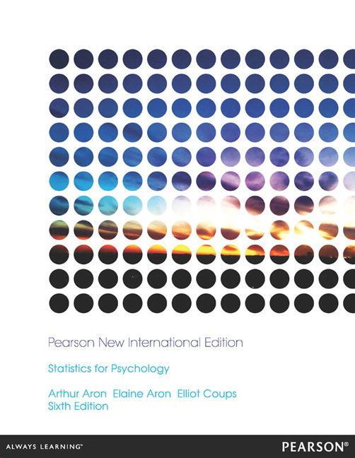 Cover: 9781292040295 | Statistics for Psychology | Pearson New International Edition | Buch