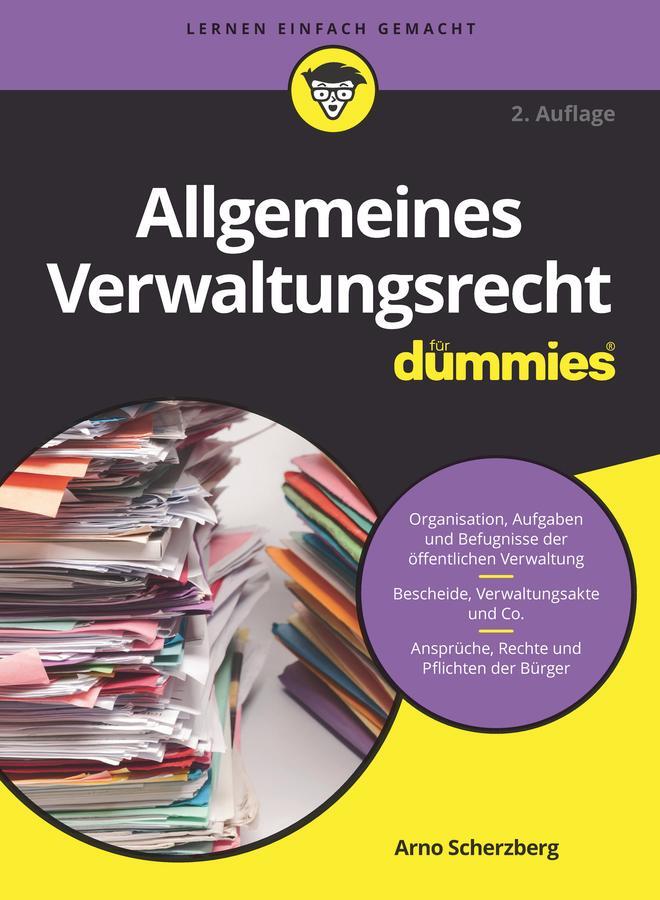 Cover: 9783527716586 | Allgemeines Verwaltungsrecht für Dummies | Arno Scherzberg | Buch