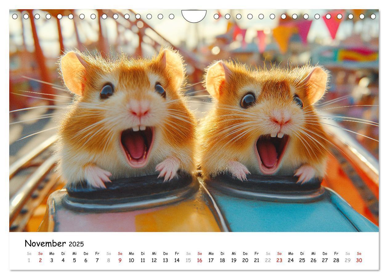 Bild: 9783457211618 | Hamster im Freizeitpark - Lustiger Kalender mit Jahrmarkt-Motiven...