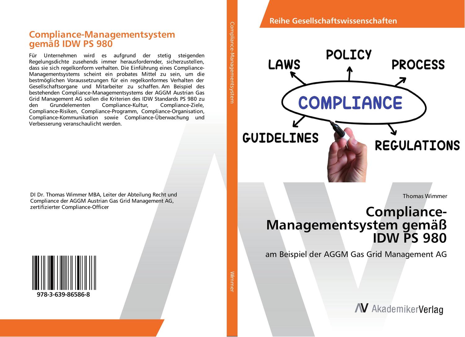 Cover: 9783639865868 | Compliance-Managementsystem gemäß IDW PS 980 | Thomas Wimmer | Buch