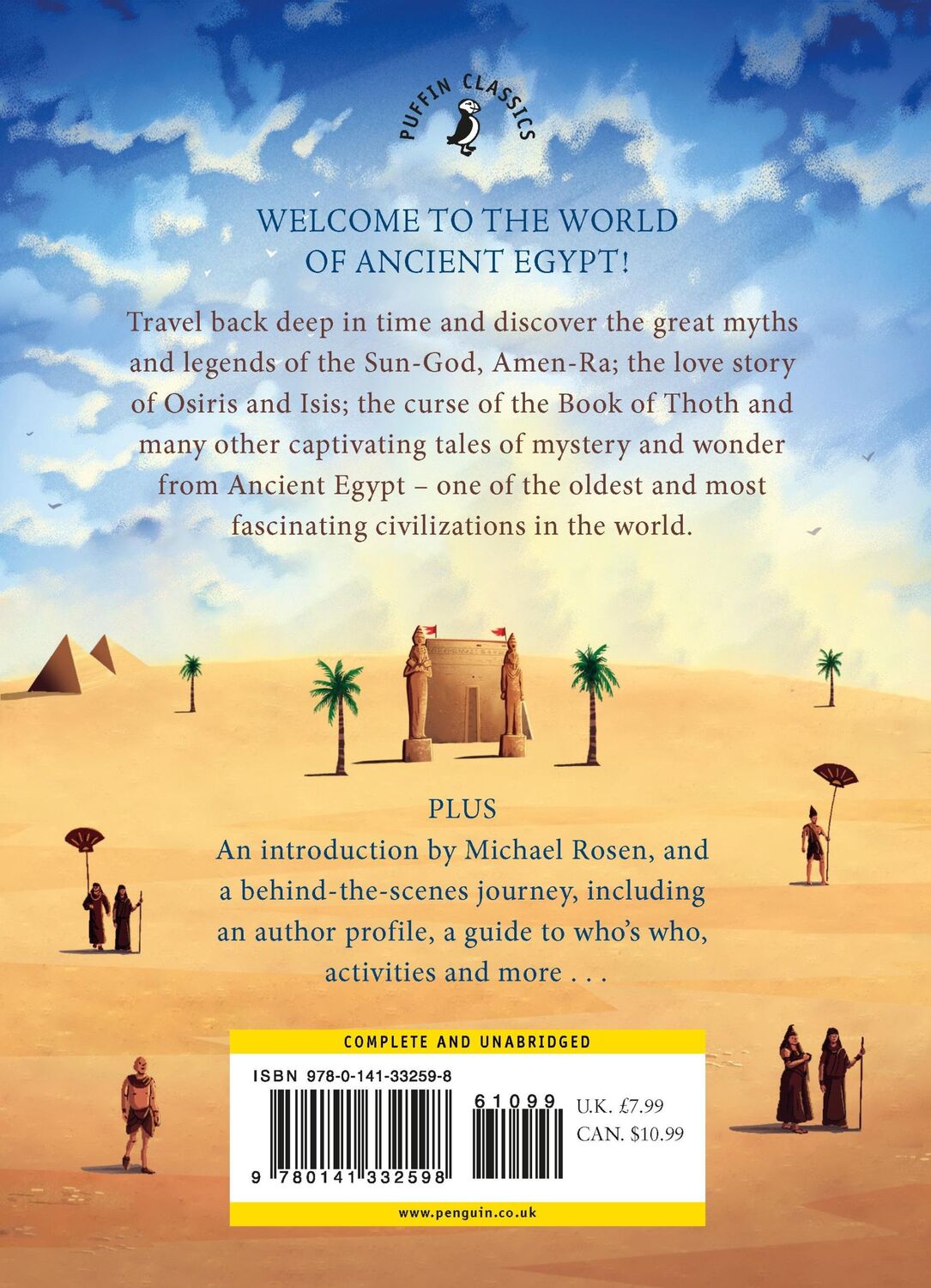 Rückseite: 9780141332598 | Tales of Ancient Egypt | Roger Lancelyn Green | Taschenbuch | Englisch