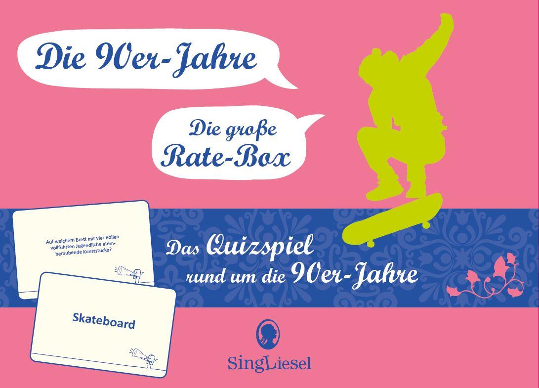 Cover: 4280000809711 | Das große 90er-Jahre-Quiz. Das Spiel für Senioren rund um die 90er...