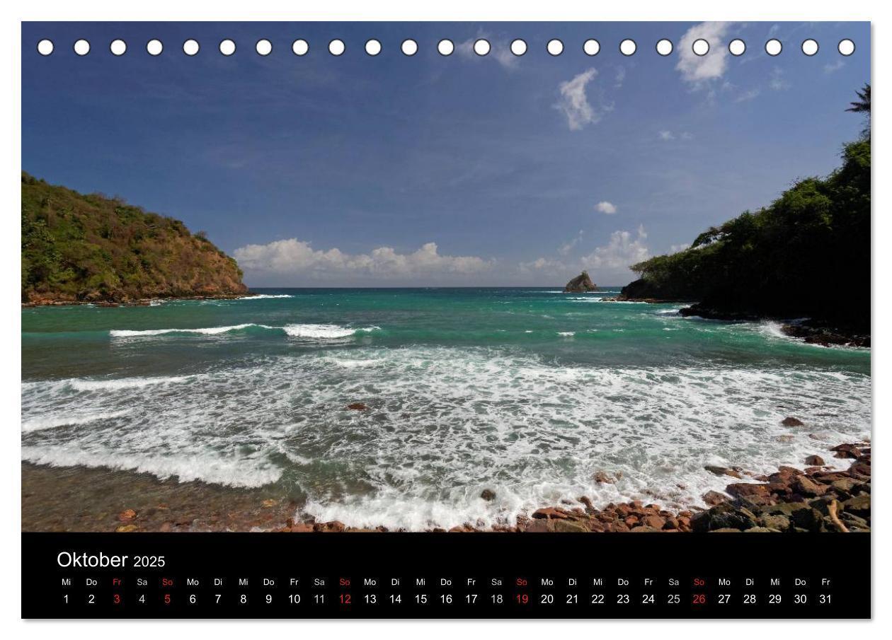 Bild: 9783435809394 | Trinidad &amp; Tobago (Tischkalender 2025 DIN A5 quer), CALVENDO...