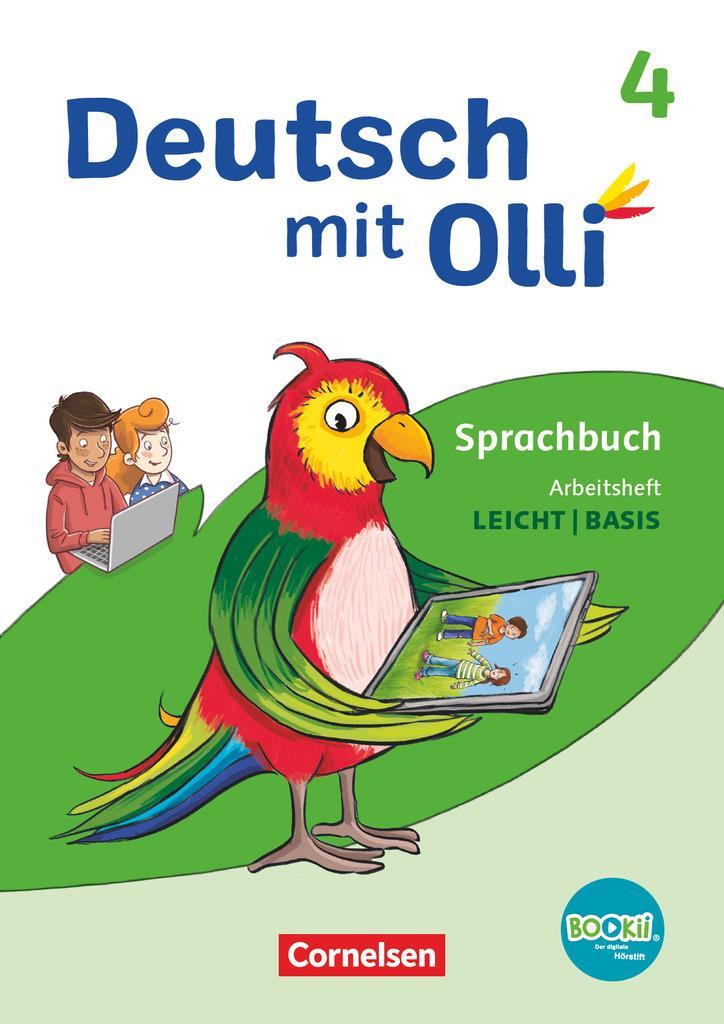 Cover: 9783464802571 | Deutsch mit Olli Sprache 2-4 4. Schuljahr. Arbeitsheft Leicht /...