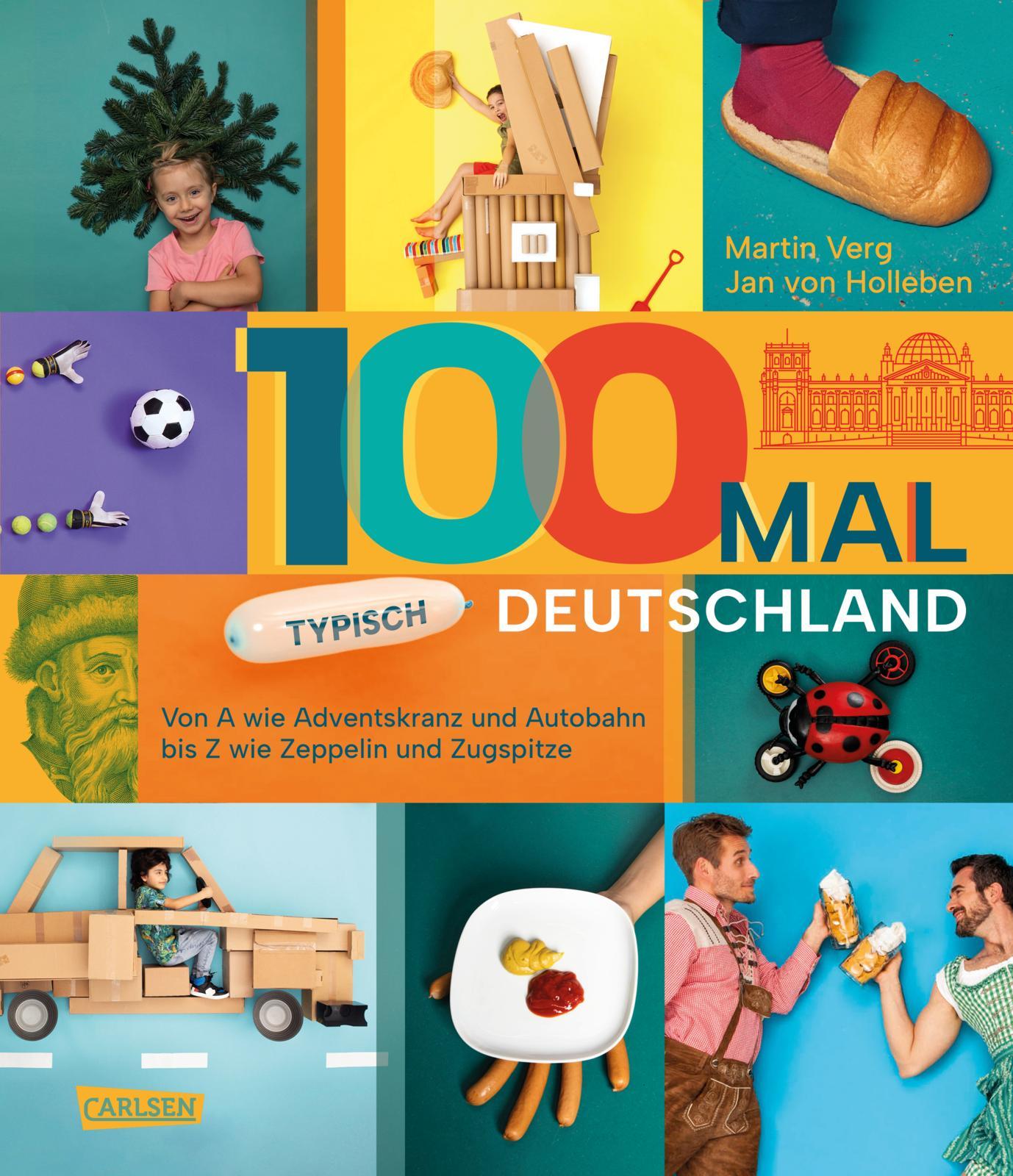 Cover: 9783551251565 | 100 mal typisch Deutschland | Martin Verg (u. a.) | Buch | 224 S.