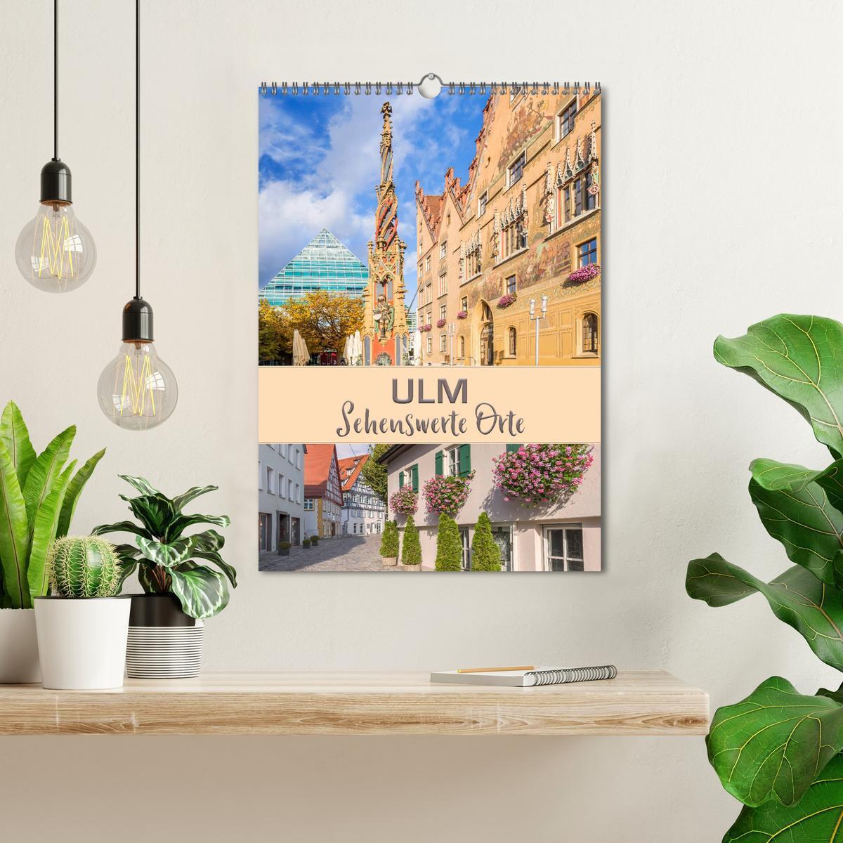 Bild: 9783435955442 | ULM Sehenswerte Orte (Wandkalender 2025 DIN A3 hoch), CALVENDO...