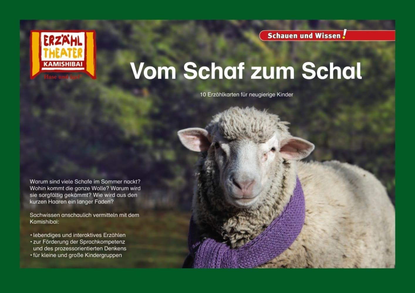 Cover: 4260505831455 | Vom Schaf zum Schal / Kamishibai Bildkarten | Verena Sangu | 10 S.
