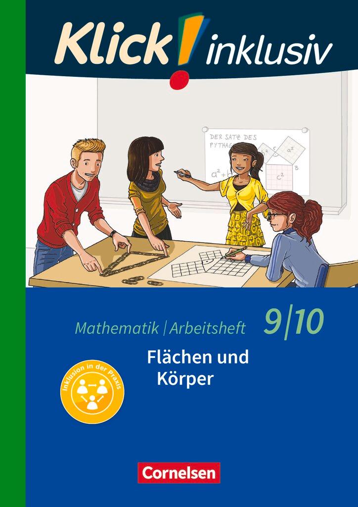 Cover: 9783060021307 | Klick! inklusiv 9./10. Schuljahr - Arbeitsheft 5 - Flächen und Körper