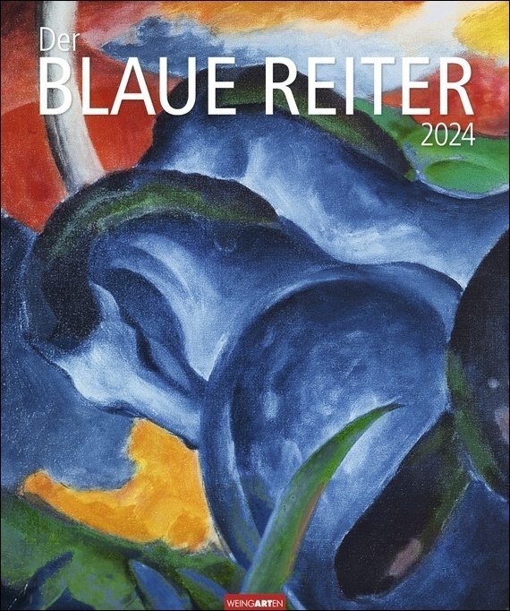 Cover: 9783840085130 | Der Blaue Reiter Kalender 2024. Kunstkalender im Großformat mit den...