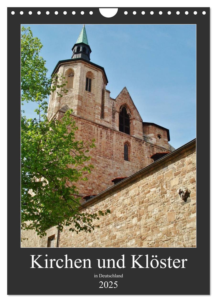 Cover: 9783457048863 | Kirchen und Klöster in Deutschland (Wandkalender 2025 DIN A4 hoch),...