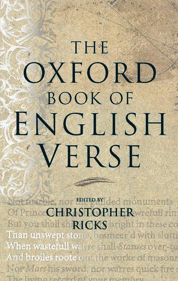 Cover: 9780192141828 | The Oxford Book of English Verse | Christopher Ricks | Buch | Gebunden