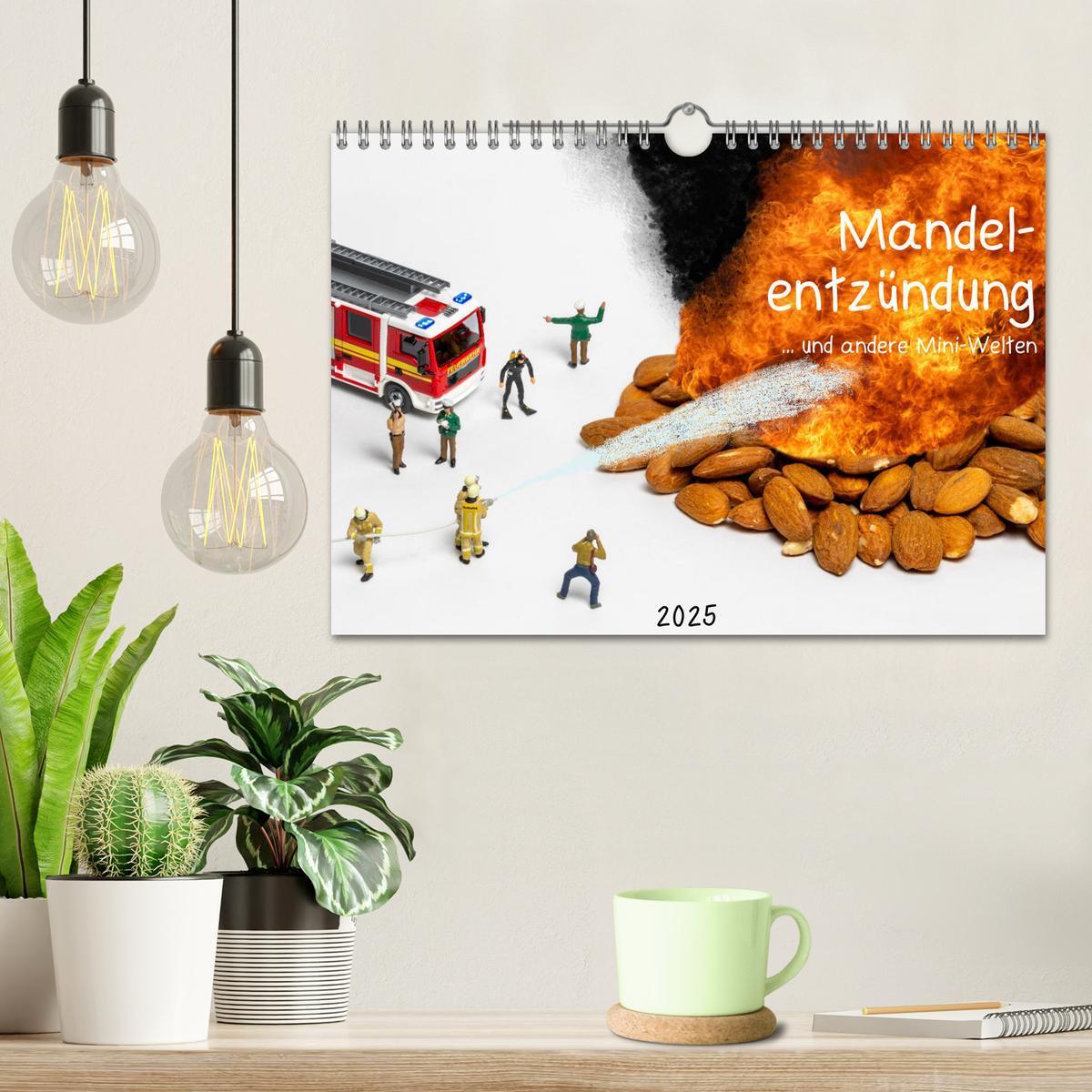 Bild: 9783383846205 | Mandelentzündung ... und andere Mini-Welten (Wandkalender 2025 DIN...