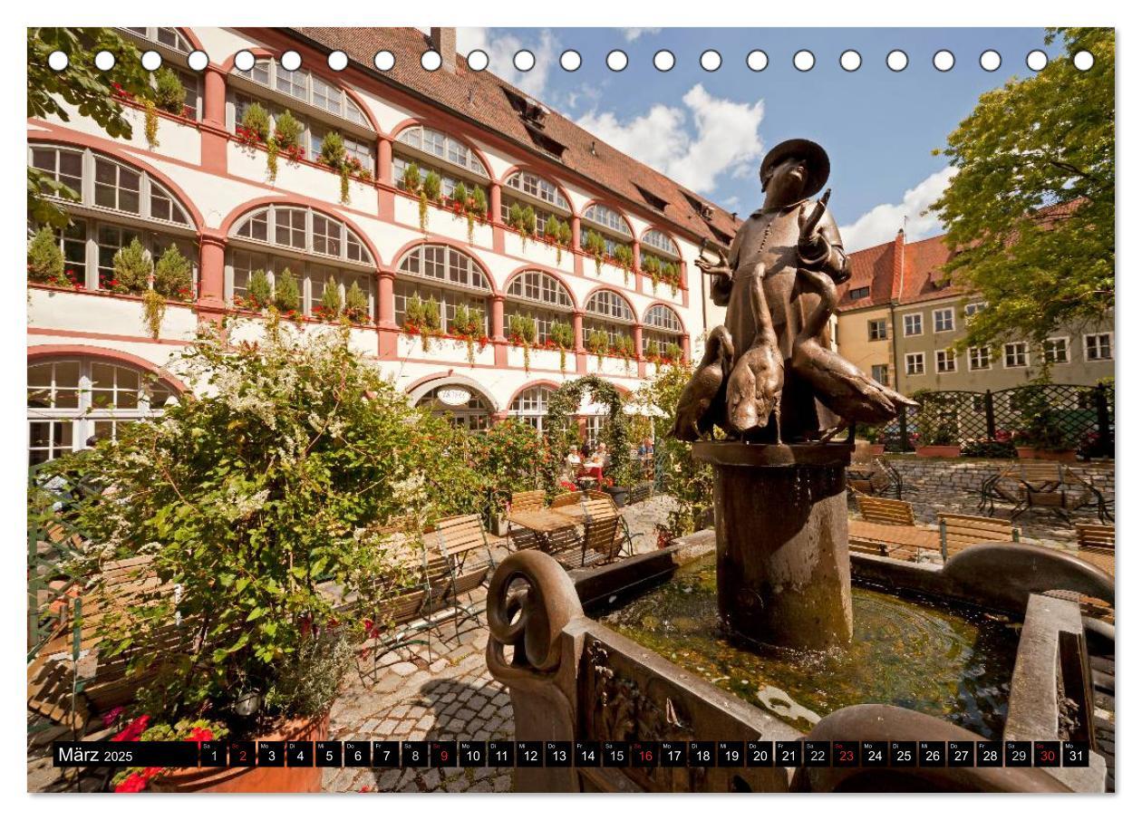 Bild: 9783435674640 | Regensburg - Bayern (Tischkalender 2025 DIN A5 quer), CALVENDO...