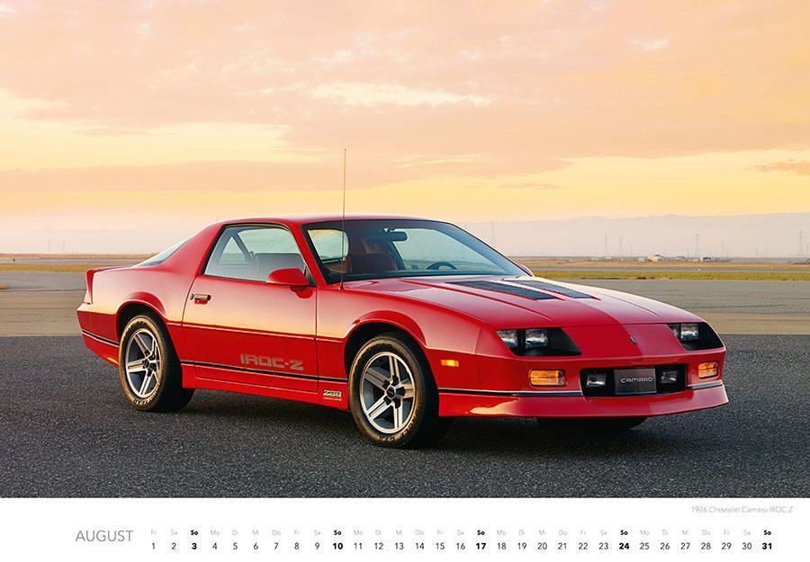 Bild: 9783966648288 | Muscle Cars Kalender 2025 | Mike Burger | Kalender | 14 S. | Deutsch