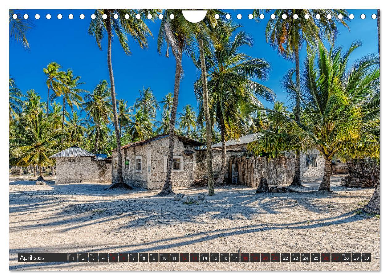 Bild: 9783435374649 | Karibu Sansibar (Wandkalender 2025 DIN A4 quer), CALVENDO...