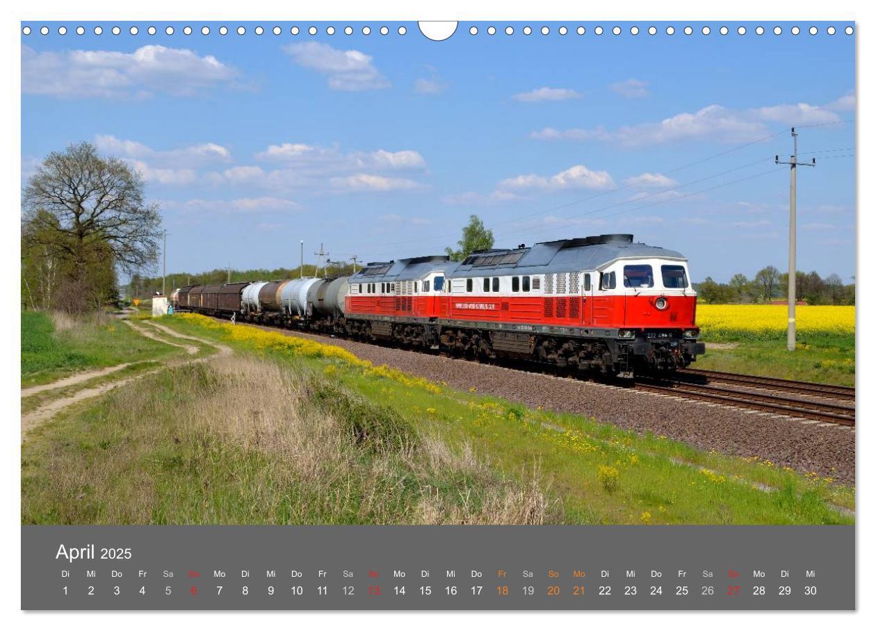 Bild: 9783435647705 | Eisenbahn Kalender 2025 - Oberlausitz und Nachbarländer...