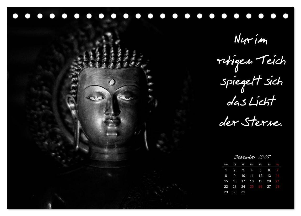 Bild: 9783435628292 | Worte des Buddha 2025 (Tischkalender 2025 DIN A5 quer), CALVENDO...