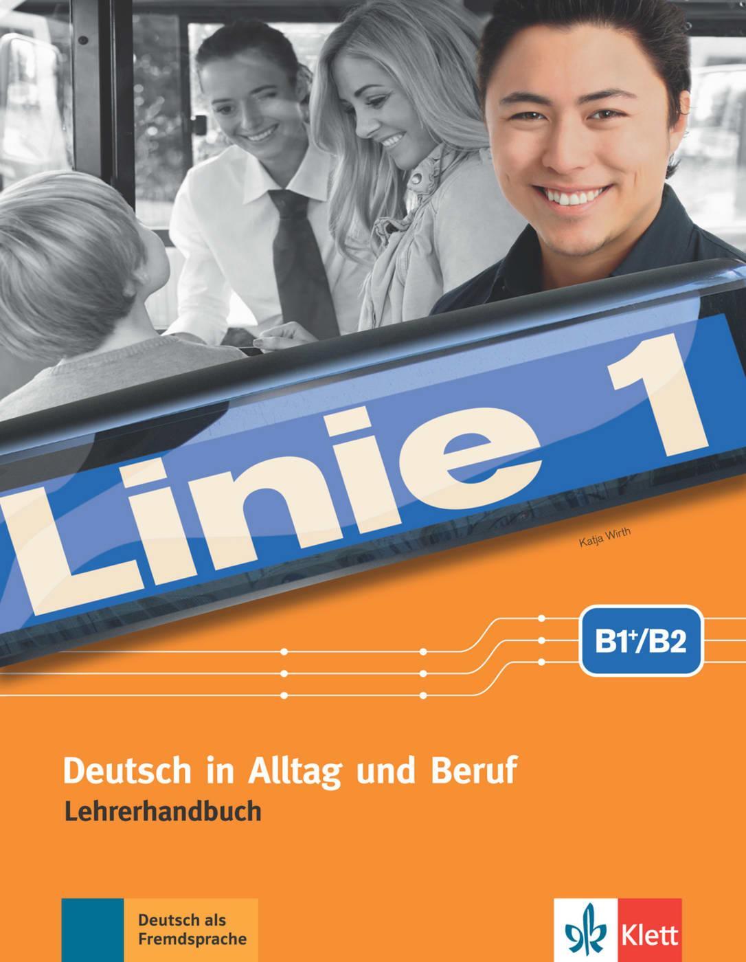 Cover: 9783126071161 | Linie 1 B2. Lehrerhandbuch mit 4 Audio-CDs und DVD-Video mit...