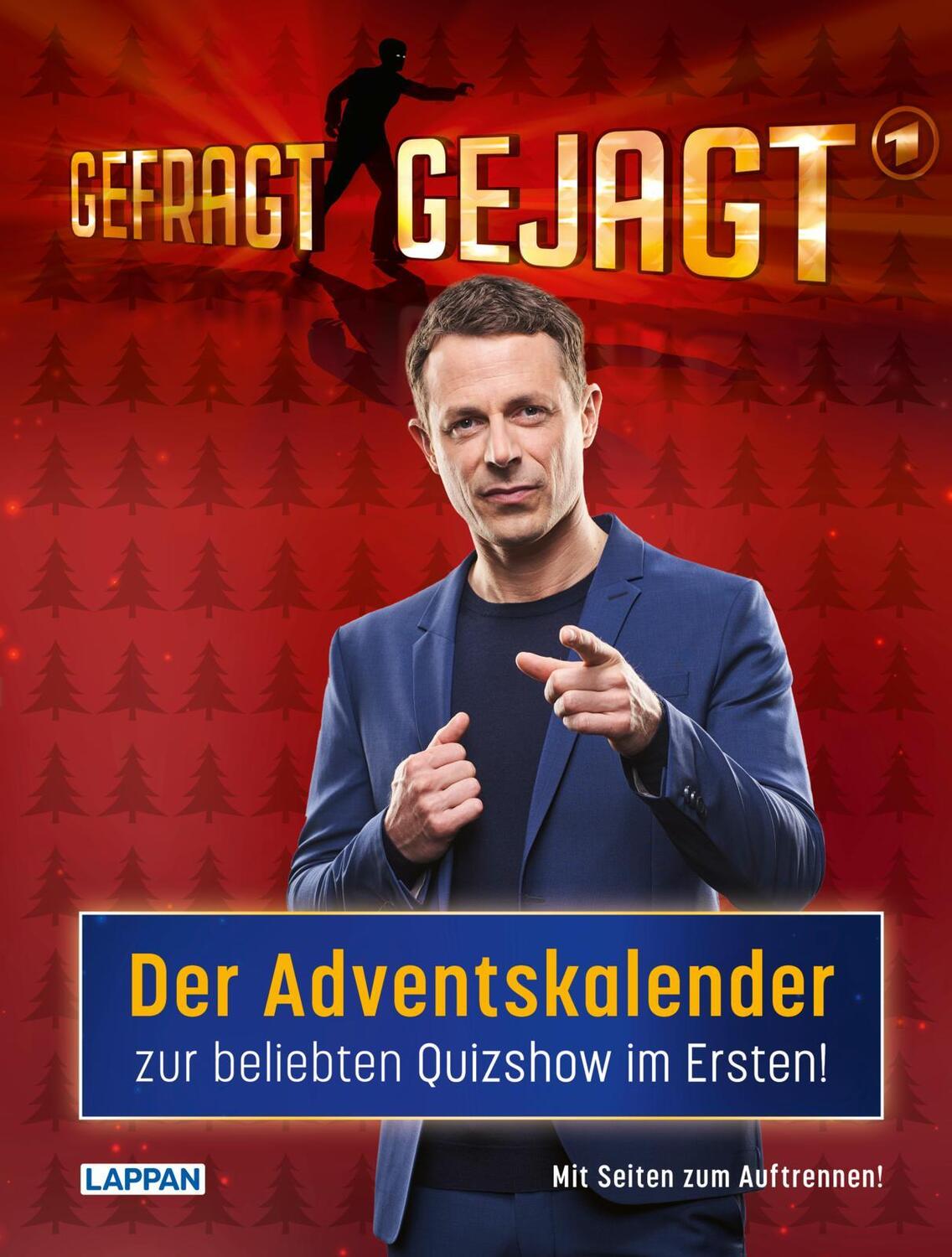 Cover: 9783830321262 | Gefragt Gejagt - Der Adventskalender zur beliebten Quizshow im Ersten