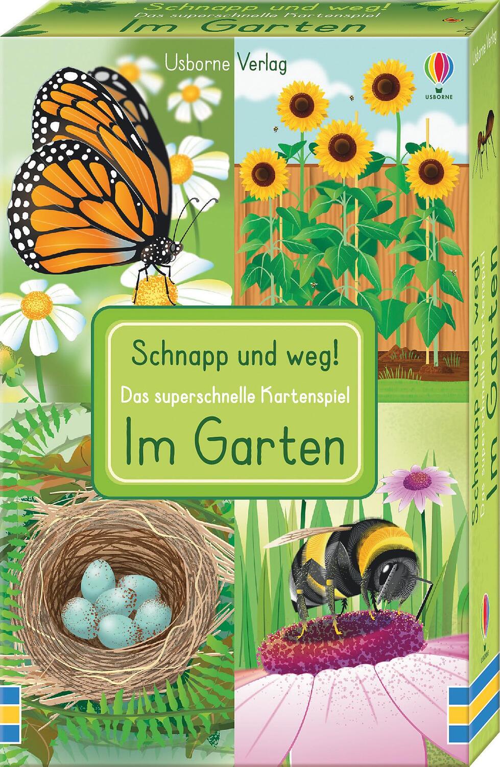Cover: 9781789412598 | Schnapp und weg! - Das superschnelle Kartenspiel: Im Garten | Stück
