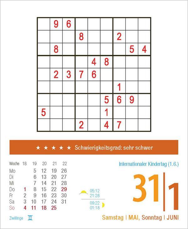 Bild: 9783731877370 | Sudoku 2025 | Verlag Korsch | Kalender | 328 S. | Deutsch | 2025