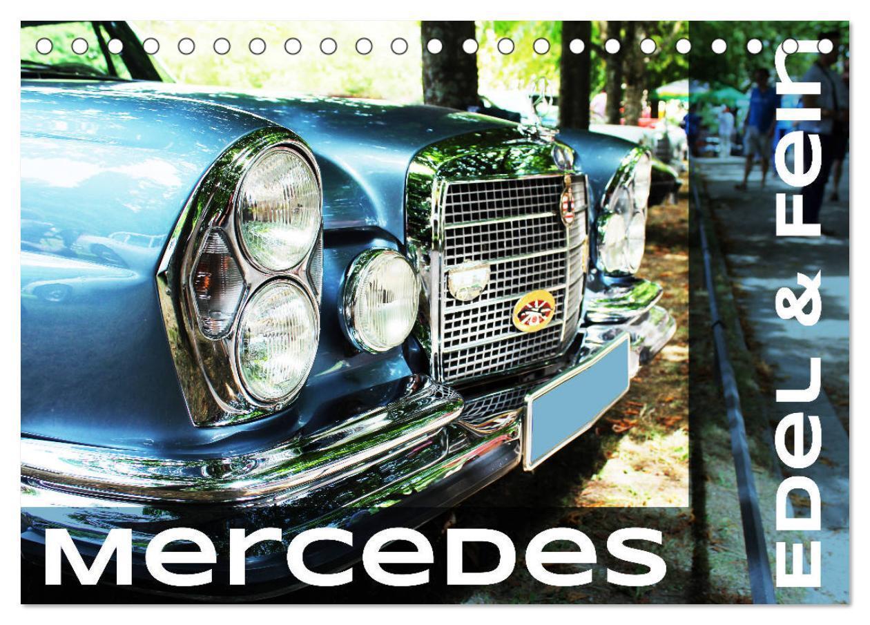 Cover: 9783675751422 | Mercedes Edel &amp; Fein (Tischkalender 2024 DIN A5 quer), CALVENDO...