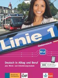 Cover: 9783126070454 | Linie 1 - Kurs- und Übungsbuch B1.2, mit DVD-ROM | Klett Sprachen