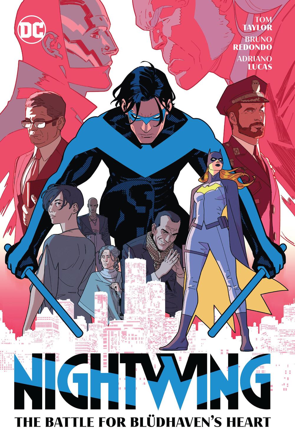 Cover: 9781779520166 | Nightwing Vol.3: The Battle for Bludhavens Heart | Tom Taylor (u. a.)