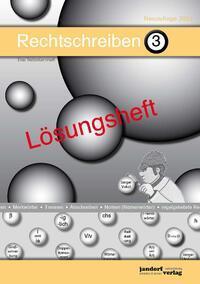 Cover: 9783960810636 | Rechtschreiben 3 (Lösungsheft) | Peter Wachendorf | Buch | Deutsch