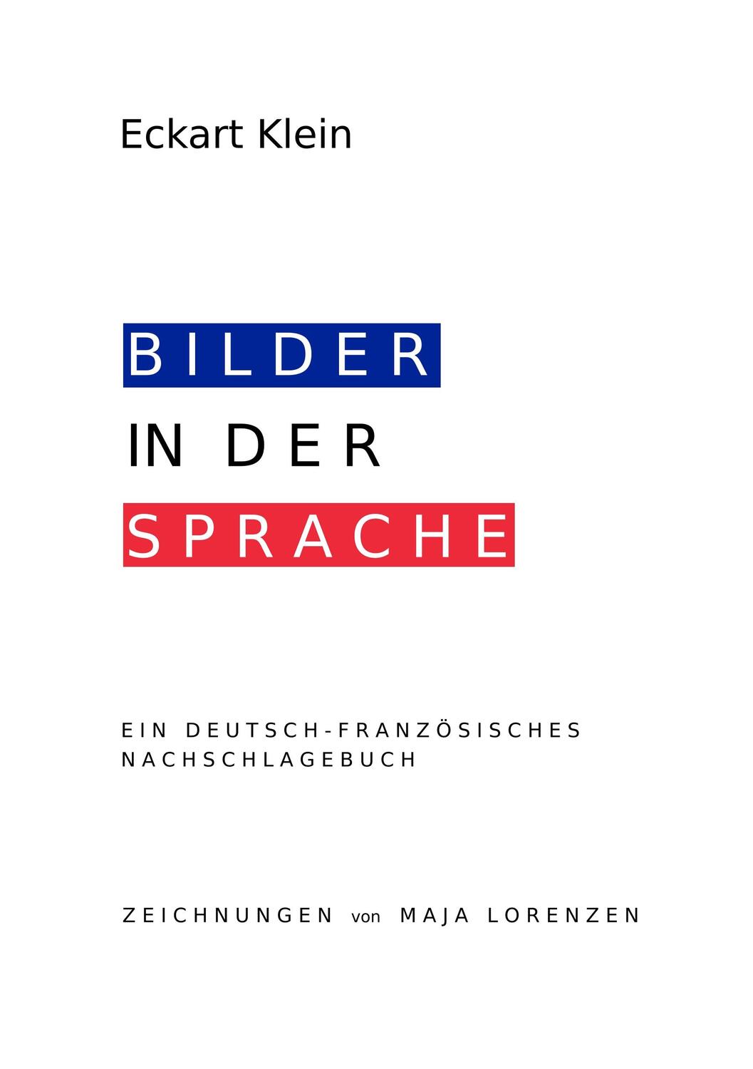 Cover: 9783732238231 | Deutsch-Französisches Nachschlagebuch | Eckart Klein | Taschenbuch