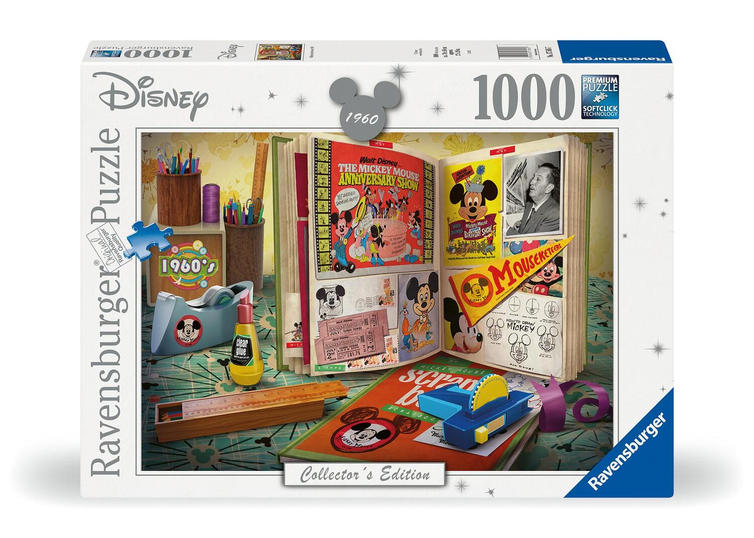 Cover: 4005556175857 | Ravensburger Puzzle 17585 - 1960 Mickey Anniversary - 1000 Teile...