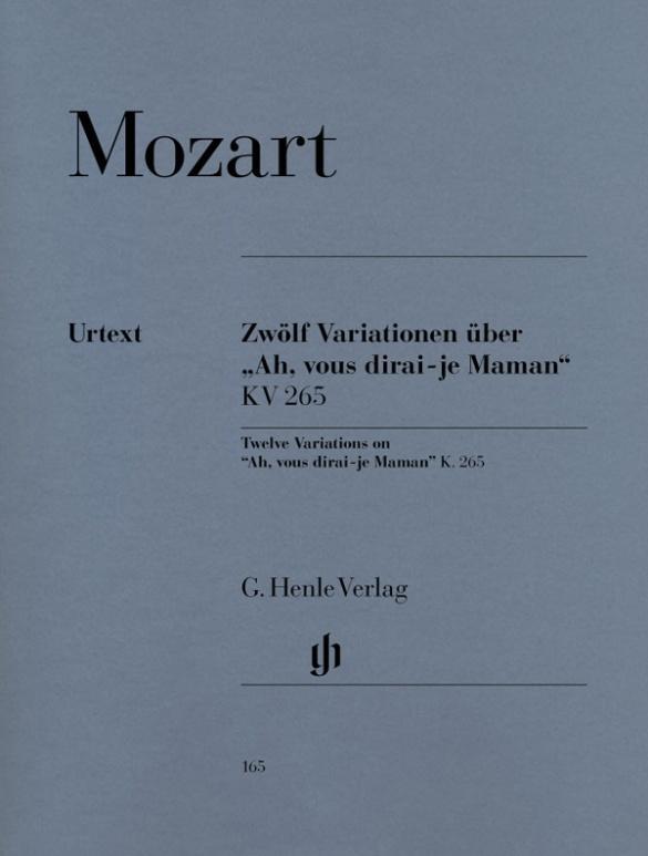 Cover: 9790201801650 | 12 Variationen über "Ah, vous dirai-je Maman" KV 265 (300e) | Mozart