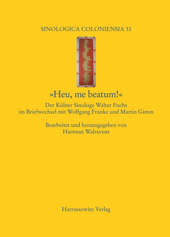 Cover: 9783447100328 | "Heu, me beatum!" | Hartmut Walravens | Taschenbuch | 218 S. | Deutsch