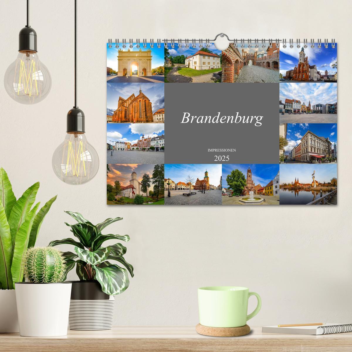 Bild: 9783435057597 | Brandenburg Impressionen (Wandkalender 2025 DIN A4 quer), CALVENDO...