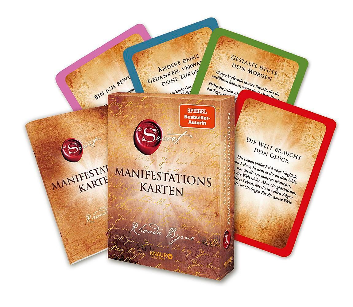 Bild: 9783426448991 | The Secret Manifestationskarten | Rhonda Byrne | Taschenbuch | 16 S.