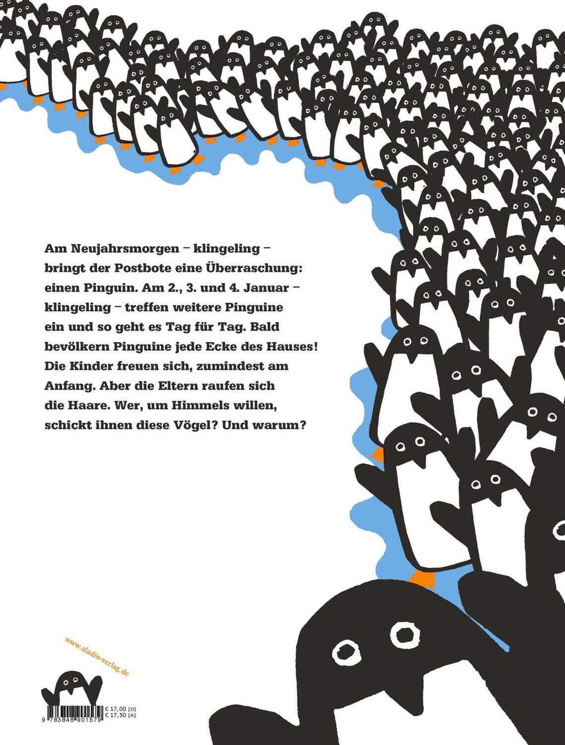 Rückseite: 9783848901579 | 365 Pinguine | Jean-Luc Fromental | Buch | 48 S. | Deutsch | 2018