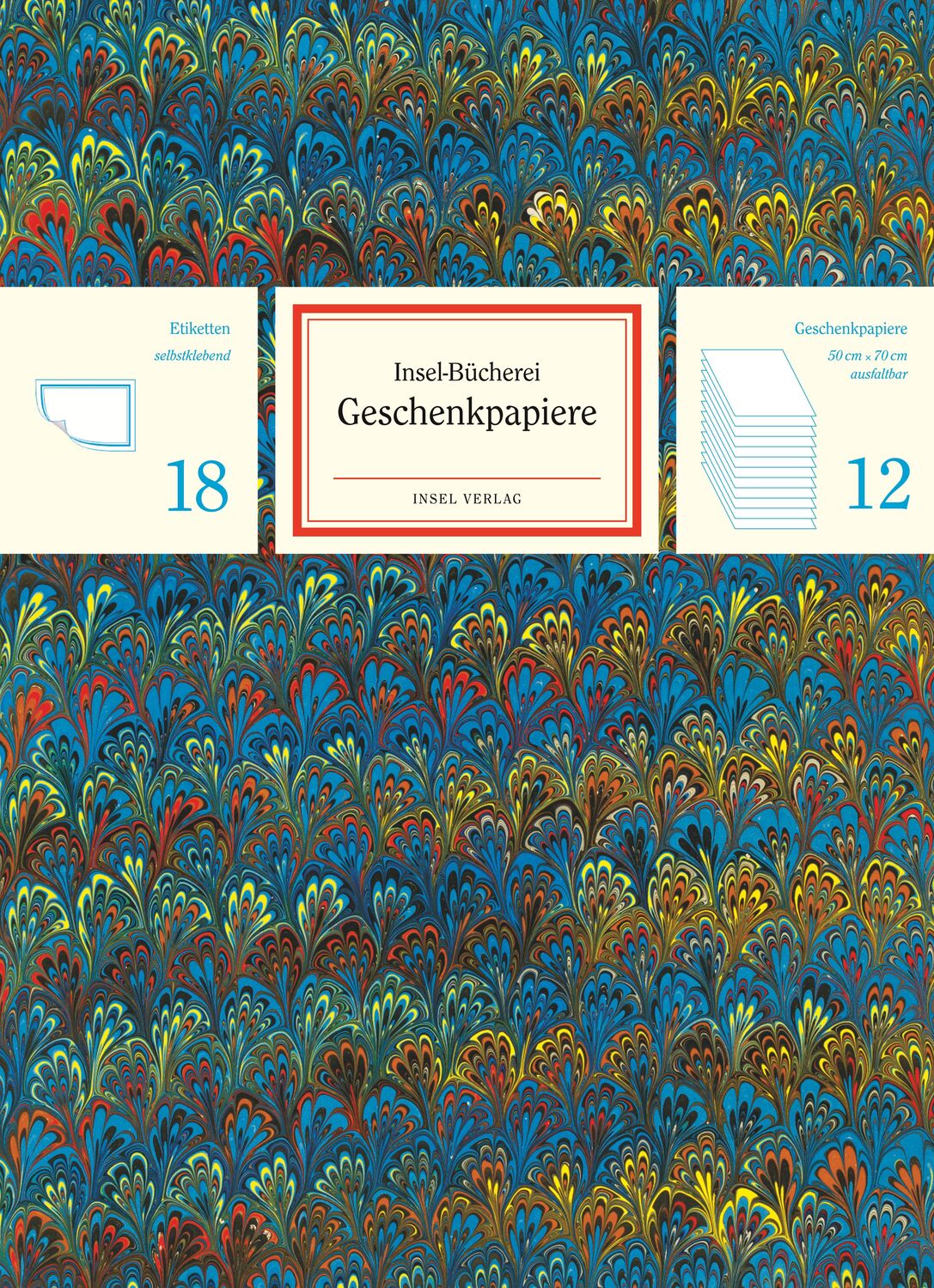 Cover: 9783458177784 | Insel Bücherei Geschenkpapier-Set | Stück | Deutsch | 2018